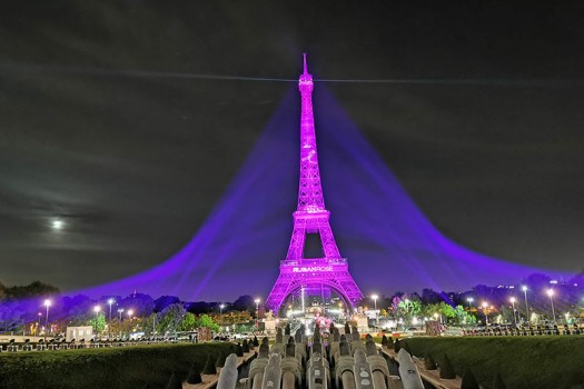 Illumination pour Octobre Rose