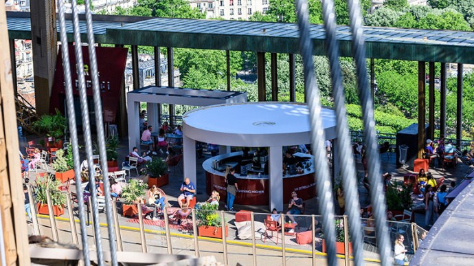 View of the first-floor terrace